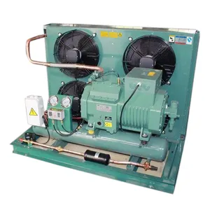 4TES-9 8hp Medium And High Temperature Semi-enclosed Air-cooled Condensing Unit