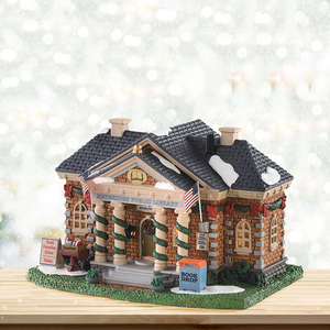 Simulazione casa di natale famosi occidentale ornamenti in resina architettonica con luci a LED decorazione regali di natale all'ingrosso - Product Image 3