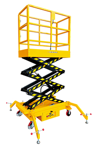 WEMALIFT SJY0.5-6 500kg 맞춤형 트리플 시저 유압 수동 리프트 테이블 2270x1150mm - Product Image 6