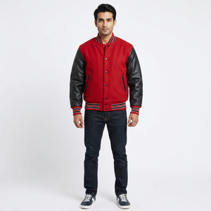 Custom Made Varsity <b>Jackets</b> <b>Baseball</b> Letterman Bomber <b>Jackets</b> OEM Factory Manufacturer <b>for</b> <b>Men</b> & Women - Product Image 1