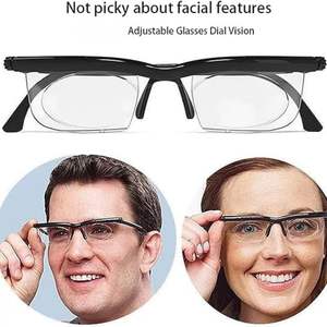 Lunettes réglables avec champ <span class=keywords><strong>de</strong></span> vision à molette, lunettes réglables pour la vision <span class=keywords><strong>de</strong></span> <span class=keywords><strong>près</strong></span> <span class=keywords><strong>et</strong></span> <span class=keywords><strong>de</strong></span> <span class=keywords><strong>loin</strong></span>, unisexe (1 paire) - Product Image 6