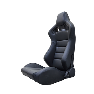 Высокое качество евро ПВХ кожа универсальные гоночные сиденья откидное ведро полное ведро сиденье - Product Image 2