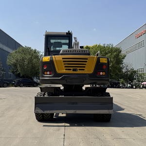 Machinerie de terrassement, excavatrices sur roues de <span class=keywords><strong>5</strong></span> tonnes, 8 tonnes, 9 tonnes, 10 tonnes pour la construction - Product Image 5