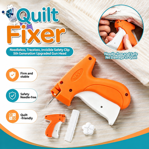 Pistola <span class=keywords><strong>de</strong></span> Coser Rápida para Reparación <span class=keywords><strong>de</strong></span> Ropa, Máquina <span class=keywords><strong>de</strong></span> Microcostura Portátil Instantánea, Accesorio <span class=keywords><strong>de</strong></span> Costura Duradero para Emergencias - Product Image 2