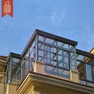 Pergola en alliage d'aluminium avec panneaux <span class=keywords><strong>de</strong></span> toit triangulaires imperméables, <span class=keywords><strong>abri</strong></span> extérieur moderne et élégant pour <span class=keywords><strong>jardin</strong></span>, patio, balcon, véranda - Product Image 1