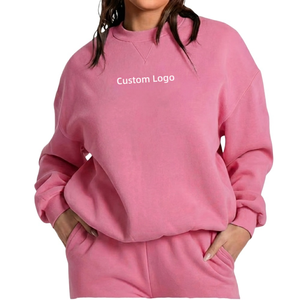 Sudadera con Capucha de Manga Larga, Cuello Redondo, Estampada, 320 Gsm, Informal, Holgada, para Mujer, Proveedor de Moda, Personalizable, Lisa - Product Image 4