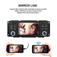 Reproductor de DVD para Auto Jiawell de 7 Pulgadas con Pantalla IPS de 4 Núcleos, WIFI, GPS, Android 2 Din, Estéreo para Auto, Audio para Jeep Cherokee 2002-2007
