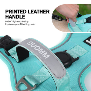 Harness Anjing Mewah dengan Pegangan Reflektif, Tempat AirTag, Bahan Nylon Oxford yang Bernapas, Tahan Lama, dan Dapat Disesuaikan untuk Anjing Besar dan Sedang - Product Image 3