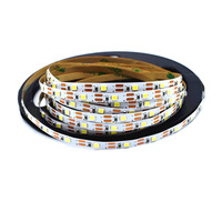 Bande LED 2835 haute luminosité, découpable, un LED par coupe, 5mm 5V 60/120 LED 6000K 3500K Monochromatique IP20 pour usage hôtelier CRI80