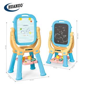 Educatief Speelgoed 2 In 1 Schilderen En Schrijven Zwart Bord Set Kinderen Cadeau Kunstenaar Speelgoed Magnetische Tekentafel Voor Kinderen - Product Image 6