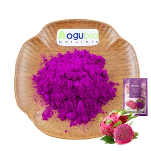 Aogubio Voedingssupplement Pitaya Poeder Biologisch Gevriesdroogd Drakenfruit Poeder Voor Shakes - Product Image 1