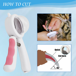 Cortauñas para Mascotas con Cabezal Redondo, Lima y Esmeriladora para el Cuidado de Animales Pequeños, Gatos y Perros, Suministros para Mascotas - Product Image 4