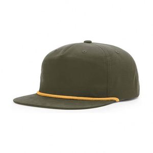 Blank Hats Wholesale Baseball <b>Cap</b> Snapback Custom Rope Hat <b>Flat</b> Bill 5-Panel Hat for Men Man <b>Women</b> Unisex - Product Image 1