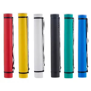 ผู้ถือหลอดเก็บพลาสติกสีที่แตกต่างกันร่างศิลปะวาดหลอดเก็บ Pe ผู้ผลิตผู้ถือการวาดภาพโปสเตอร์ - Product Image 1