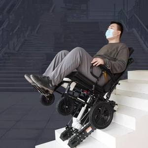Akıllı otomatik motorlu tekerlekli sandalye elektrikli tekerlekli sandalye merdiven egzersiz aleti engelli elektrikli tırmanma - Product Image 4