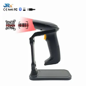 Jr HC-710 Draadloze Barcodescanner 1d Laserscanner 2d Beeldtype Draadloze Bluetooth Scanner Hot Sale 1d Ccd
