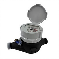 Compteur d'eau mécanique multi-jets à faible coût en laiton/plastique sans interférence magnétique