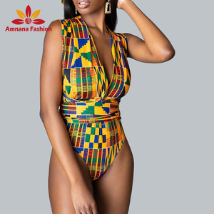 <span class=keywords><strong>Maillot</strong></span> de bain africain, nouveau style, à <span class=keywords><strong>la</strong></span> mode, Sexy, imprimé africain, peut être porté dans plusieurs sens, 2021 - Product Image 6