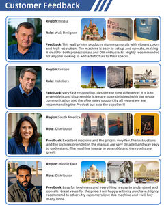 Faith Vertical 3D UV Inkjet Wall <strong>Printing</strong> Machine with Touch <strong>Screen</strong> 2400 DPI Intelligent Picture Wall and Mural Printer - Product Image 5