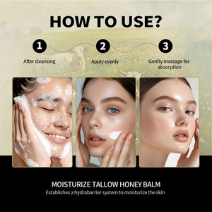 Crema Facial para el Cuidado de la Piel al por Mayor, 100g, Bálsamo Hidratante Batido de Sebo de Res y Miel para Todo Tipo de Piel - Product Image 5