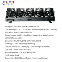 Nouvelle Lampe de Scène LED Mobile 5x120W pour Événements, Concerts, Discothèques et Clubs - Édition 2026 - Vente Flash