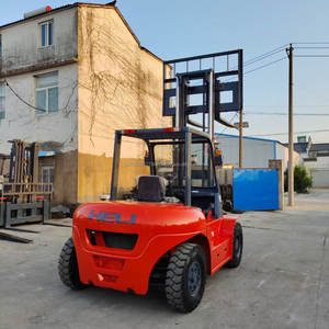 Chariot élévateur diesel Heli de 6 tonnes de haute qualité avec mât triplex complet gratuit 3m 4.5m 4500mm Trois étages Excavateurs d'occasion - Product Image 3