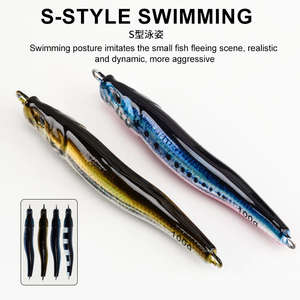Señuelo de pesca de plomada lenta impreso en 3D para aguas profundas, jig de lanzamiento largo para pesca en barco en el océano, anzuelos para especies objetivo: marlín, carpa, lubina - Product Image 6