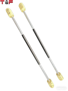 Par de Bastones de Contacto para Danza del Fuego con Tubo de Aluminio Resistente y Mango de EPDM - Product Image 1
