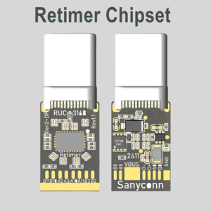 Xu hướng mới 5 8 10 15 mét retimer Chipset hoạt động USB 3.2 Gen2 10Gbps Loại C đến C cáp mà không có độ trễ cho phòng hội nghị - Product Image 2