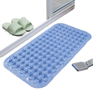 आधुनिक डिजाइन होटल-विशिष्ट pvc स्नान मैट घर बाथरूम के लिए सक्शन कप विरोधी पर्ची के साथ एंटी-स्लिप सुविधाएँ - Product Image 6