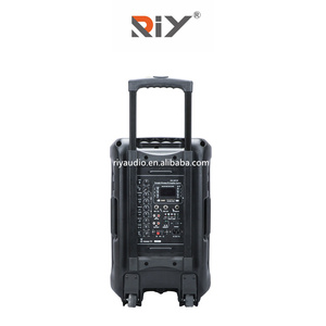 רמקול אקטיבי נטען PK-3212 עם פונקציית BT/USB, רמקול טרולי אקטיבי 10/12/15 אינץ' עם שני ידיות נשיאה לשימוש חיצוני - Product Image 6
