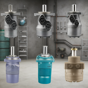 มอเตอร์ไฮดรอลิกแบบกำหนดเองสำหรับงานมืออาชีพ OMM OMP OMR OMS OMT OMV ความเร็วต่ำ แรงบิดสูง ปริมาตร 12 ซม. แรงดัน 3000 ปอนด์ต่อตารางนิ้ว - Product Image 1