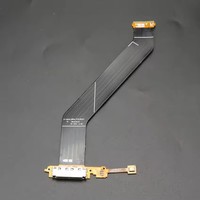 Puerto de cargador USB Conector de base de carga USB + Cable flexible de micrófono para Samsung Galaxy Note 10,1 N8010 N8000