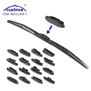 CLWIPER Windscreen Wiper Blades Price Hybrid Wiper Blade Universal With 16 Adapters