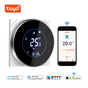 SM-6000 Smart Zigbee Thermostat for Floor Heating <strong>Central</strong> AC, App Voice Control - Works with <strong>Echo</strong> &amp; Google Home F65 - Product Image 4