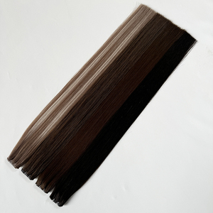 16 18 20 22 24 26 extension per <span class=keywords><strong>capelli</strong></span> geniali <span class=keywords><strong>capelli</strong></span> umani vergini - Product Image 1