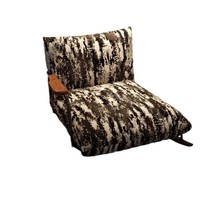 Sillón Reclinable Individual de Estilo Vintage de Lujo Ligero, Sofá Casual para Dormitorio, Sala de Estar o Balcón