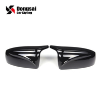 Copri Specchietti Laterali Stile M per BMW X5 E70 X6 E71 2007-2014, Set di Calotte Specchietti Retrovisori in Plastica ABS Lucida Nera