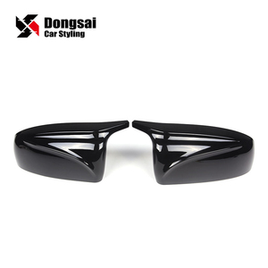 Copri Specchietti Laterali Stile M per BMW X5 E70 X6 E71 2007-2014, Set di Calotte Specchietti Retrovisori in Plastica ABS Lucida Nera - Product Image 4
