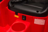 Voiture de tondeuse à gazon simulée en plastique pour enfants Go-Kart électrique pour terrains de jeux Buggy chargé pour enfants