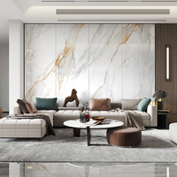 Carreaux muraux modernes et simples en ardoise pour téléviseur, 800x2600x9mm, en pierre frittée, pour salon