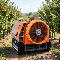 Robot de pulvérisation par atomisation pour vergers, GPS-