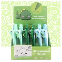 Ensemble de crayons à mine O&Q avec logo personnalisé, design mignon d'animaux de dessin animé, matériau plastique, pour enfants, étudiants, écriture, peinture, effaçable, 0,7 mm