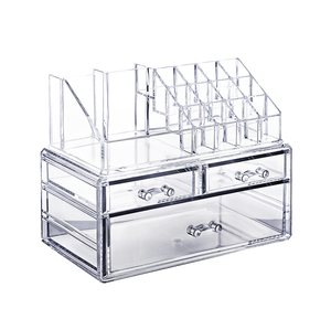 Table Transparent Acrylic Board Storage Perfume Multi-Layer Shelf Thickened Material Sturdy And Durable