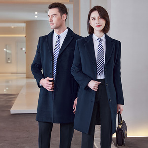 Nouveau style – Manteau d'hiver professionnel élégant à manches longues, chaud et épais, pour le bureau, coupe ajustée et design raffiné - Product Image 2