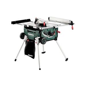 METABO - 613025810 TS 36-18 LTX BL 254 - 18V Sierra de mesa inalámbrica (con 4 baterías de 8,0 Ah y 2 cargadores) - Product Image 1