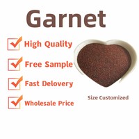 Grenat rugueux de catégorie abrasive pour la catégorie industrielle utilisée par machine de sablage