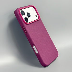 เคสโทรศัพท์ L212 Tech Woven สำหรับ iPhone 18 Pro Max แบบหุ้มเต็มตัว ปุ่มสัมผัสไว ป้องกันแรงกระแทก - Product Image 4