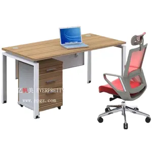 New Modern Office Furniture Latest Single Office Desks Working Desk Set with Cabinet