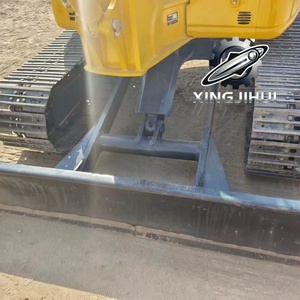 Excavadora usada Komatsu 55-2, de segunda mano, marca original japonesa, 5 toneladas, excavadora pequeña con orugas de goma, excavadoras pequeñas - Product Image 2